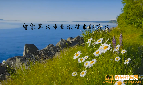 智能算法專業教材出版方法
